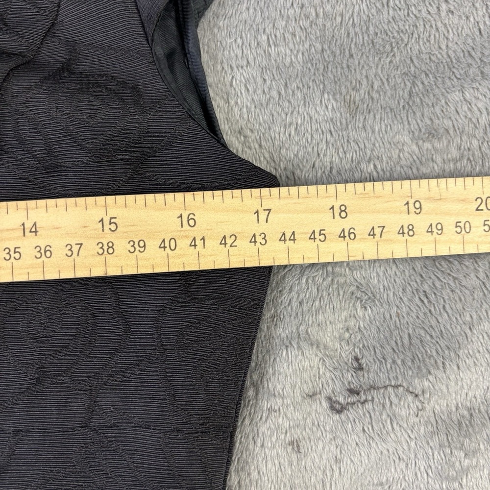 Brooks Brothers Dress 4 Black Cap Sleeve Rose Shift Career Boat Neck NWT $149.50 - Picture 14 of 16